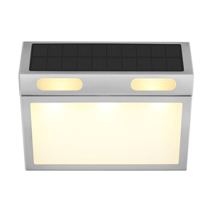 Luz Solar LED Moderna para Puerta con Difusor de Policarbonato para Uso en Exteriores, Garaje y Jardín - Product Image 1