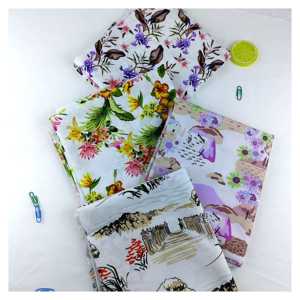 Vente en gros 100% coton <span class=keywords><strong>tissu</strong></span> pour vêtements bas quantité minimale de commande rayure coton <span class=keywords><strong>Jersey</strong></span> impression pour femmes chemises et jouets - Product Image 5