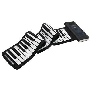 Roll Up Piano 61 Key Rechargeable Silicone Electronic Keyboard With <b>Speaker</b> And Sustain Pedal - Product Image 5