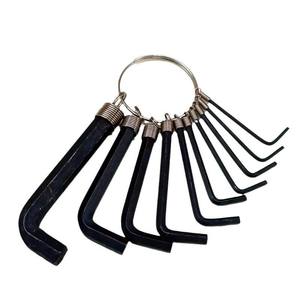 Juego de Llaves <span class=keywords><strong>Allen</strong></span> Hexagonales de 8/10 Piezas con Estuche, Tamaños Métricos, Fácil de Transportar, para Reparaciones en el Hogar - Product Image 1