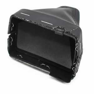 ออดี้ A3 A5 A4 A6 C6หนัง Q7 Q5ฝาครอบตัวเปลี่ยนเกียร์ที่หุ้มปลอกหุ้มหุ้มหุ้มหุ้มเกียร์สำหรับเจ็ททา5 & 6สปีดสีดำ - Product Image 1