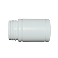 Flacon de pilules en HDPE résistant aux enfants de 35ml-Récipient solide oral à bouchon à vis pour capsules comprimés Vente en gros OEM