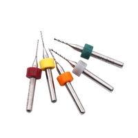 Lot de 10 mini-forets pour PCB de 2,1 à 3,0 mm en carbure de tungstène pour cartes de circuits imprimés et machines CNC – Kits d'outils