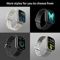 Montre connectée VVS homme 2 en 1 écouteurs TWS Bluetooth, appel, suivi sportif, fitness, OEM personnalisable