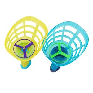Tirer la chaîne volant disque lanceur UFO jeter attraper <span class=keywords><strong>jeu</strong></span> Parent-enfant interactif en plastique soucoupe Sport de plein air loisirs jouets - Product Image 5