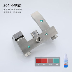 Shower Set 304 Stainless Steel Rain Shower Head Square Top Spray With Handheld And Foldable Faucet - Product Image 4