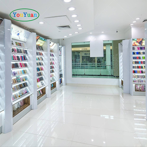 Custom Modern LED Lit Retail Store <strong>Display</strong> Cases Bottom Locking Storage Table Top Glass <strong>Display</strong> Cabinets for Smart Phone Shop - Product Image 4