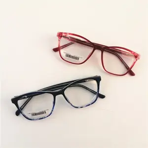 Fabrikant Groothandel Nieuwe Aankomst Mode Cat Eye Optische Frame Cp Materiaal Lente Scharnier Bril Voor Vrouwen