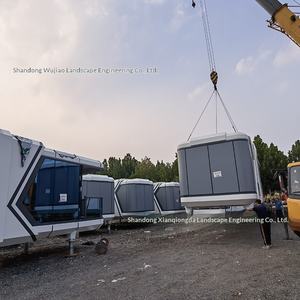 Cabine, maison d'hôtes, hôtel, peut être combiné avec un espace de travail, un espace de vie, une capsule, un conteneur, une pièce mobile, un bâtiment intégré - Product Image 1