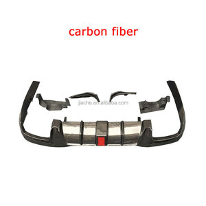 Difusor de parachoques trasero de Material de fibra de carbono/FRP con garganta trasera para Mercedes Benz Clase <span class=keywords><strong>S</strong></span> W222 S63 S65 AMG 2018 2019 - Product Image 2