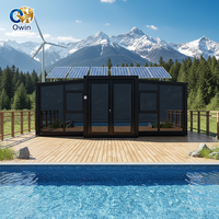 Maison conteneur extensible de luxe personnalisable de haute qualité, conforme aux normes australiennes, avec cuisine et salle de bain, à prix abordable