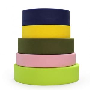 Factory Wholesale Colorful Matte Soft Touch Pet Supplies Pet Leash Collar Waterproof Ribbon PVC Coated Tape <b>Webbing</b> - Product Image 5