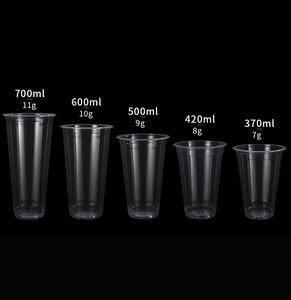 Gobelets en plastique jetables avec logo personnalisé, gobelets transparents pour desserts et boissons glacées, gobelets en PP pour <span class=keywords><strong>café</strong></span> glacé, gobelets pour pouding glacé, etc. - Product Image 2