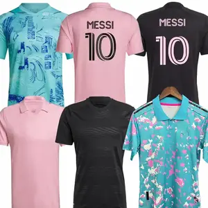 Camiseta de futebol personalizada para homens, camisa de futebol personalizada por atacado, camisas sublimadas de futebol, camisa de Miami