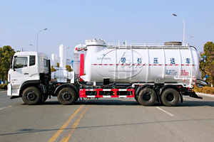 Dongfeng 12Wheelers High Suction Power Pneumatic Suction Truck 25000L <b>Dust</b> Ash Collection And Transport Truck - Product Image 3