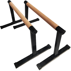 Barres de poussée en bois Barres de parallèles Barres de support anti-dérapantes pour Calisthenics Fitness <span class=keywords><strong>Street</strong></span> <span class=keywords><strong>Workout</strong></span> Floor Workouts - Product Image 1