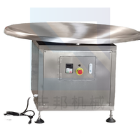 Table de collecte rotative en acier inoxydable 304/316 de haute qualité pour l'industrie de l'emballage alimentaire Remplissage automatique de cartons