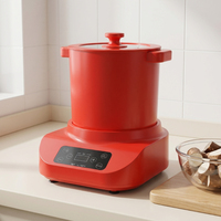 Machine à Fufu Commerciale avec Fonctions de Chauffage et de Mélange pour les Bars de Snacks Africains – Préparation en Lot de Fufu Lisse pour Assortir aux Ragoûts