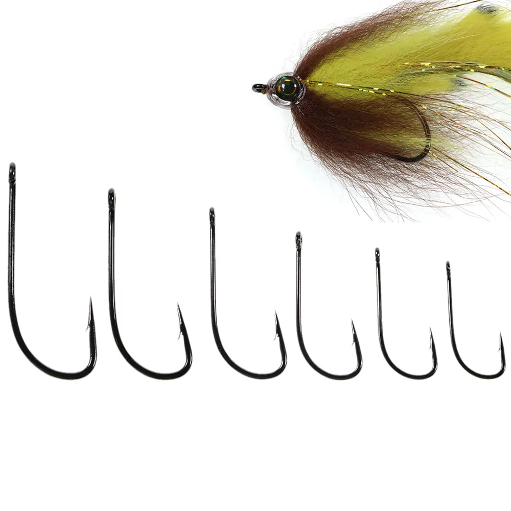 Gros 2X Force Stinger Hameçon Pêche À la Mouche Crochet Streamer Mouches Attachant Pour Pike Basse Truite de Mer En Eau Douce De Pêche