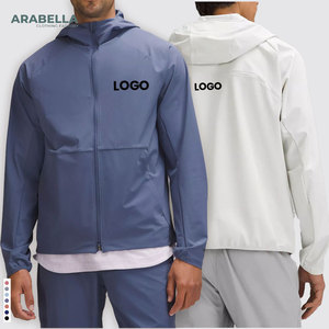 Chaqueta de Chándal Arabella 2026 para Hombre con Logo Personalizado, de Alto Rendimiento, Impermeable, Tejida, de Talla Grande, Ligera, para Trail Running - Product Image 1
