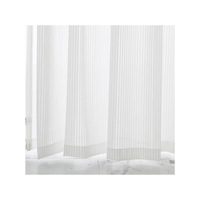 Stores vénitiens verticaux avec voilages intégrés, écrans de fenêtre en gaze fine blanche, tissu de rideau fini, minimalisme moderne