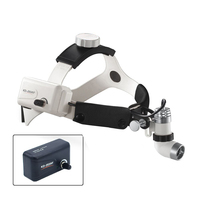 Surgery Dental Wireless Headlight 3W LED Medical ENT Surgical Headlight Pet Clinic Dual Battery Head Lights