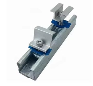 Supports de montage solaire, colliers de fixation intermédiaires, collier de fixation d'extrémité, accessoire de fixation pour panneaux solaires - Product Image 6