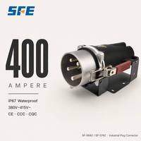 Prise industrielle étanche SFE SF-0642 CEE/IEC IP67 400A 4 broches 3P+N+E 380-415V 3 phases 6H à courant élevé