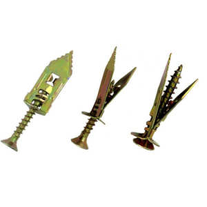 Plasterboard <strong>Anchor</strong> with Screws Home Self Drilling Hammer in Drywall <strong>Anchor</strong> <strong>Kit</strong> for Sheetrock Screw Holes Nail Hand Plad - Product Image 6