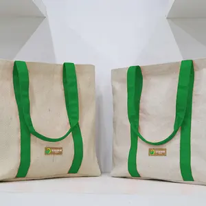 OEM/ODM Multi-purpose ECO Cotton Shopping Jute Tote Bags Wholesale With Custom Logo