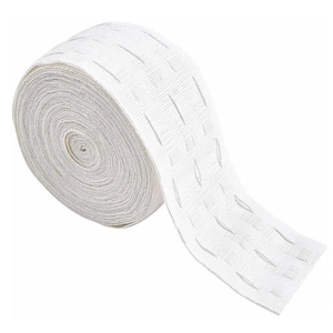 Nastri plissettati per <span class=keywords><strong>tende</strong></span> da 3 pollici con 3 linee, nastro plissettato per <span class=keywords><strong>tende</strong></span>, nastro per bastoni per <span class=keywords><strong>tende</strong></span>, fodere in tessuto, fai da te, bianco - Product Image 6