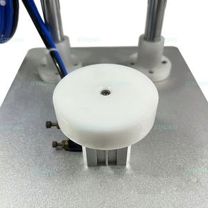 Machine à sceller les bouteilles en verre à roulement pneumatique, petite machine de capsulage pour flacons de parfum en verre - Product Image 6