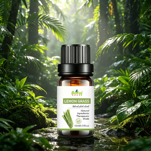 Aceite Esencial de Hierba Limón Marca Borui 10mL 100% Puro y Natural, Extracto de Hojas de <span class=keywords><strong>Cymbopogon</strong></span> Flexuosus para Repeler Insectos - Product Image 2