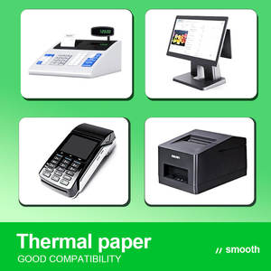 Rollo de Papel Térmico para Impresora de Caja <span class=keywords><strong>Registradora</strong></span> POS, Directo de Fábrica, Alta Calidad, Impresión Nítida, Buena Compatibilidad - Product Image 6