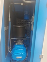 Compresseur d'air à vis haute pression 20 bars PM VFD refroidi par air, moteur IP54, unité de compression Baosi 15kW 22kW 30kW 37kW 45kW pour découpe laser