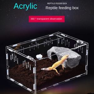 Terrario in PVC per Ragni, Lucertole, Pesci, Rane e Tartarughe con Termostato per Rettili - Product Image 1