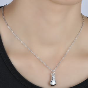 Punk bijoux de haute qualité collier pendentif <span class=keywords><strong>mauler</strong></span> de boxe en argent 925 - Product Image 4