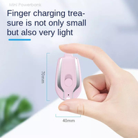 Light Mini Usb Power Banks 1500mah Petite batterie de charge d'urgence Porte-clés Chargeur portable