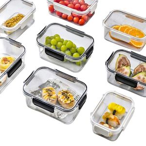 Fresh-Keeping Box Food Grade <b>Refrigerator</b> Sealed Storage Box Frozen With Lid Storaging Food Transparent Food <b>Containers</b> - Product Image 2