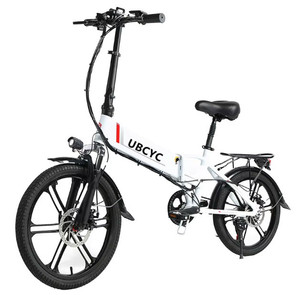 Vélo électrique pliable à batterie au lithium, 30-50km, avec phares, feux arrière, vélo électrique ultra-léger pour hommes et femmes - Product Image 5