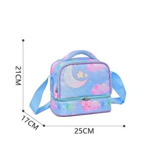 Sac à déjeuner isotherme portable unisexe pour enfants, sac à déjeuner pour enfants d'école, sac isotherme, sac à déjeuner A-2635 - Product Image 4