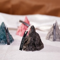 Bougie parfumée artisanale en forme d'iceberg, en cire de soja, aromathérapie, bougie artistique pour la décoration de la maison, cadeau de fête