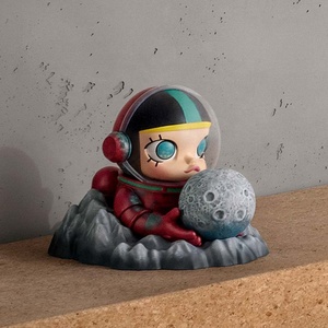 ของแท้ 100% POPMART MEGA SPACE MOLLY Hello Moon Series Atmosphere Moon Light กล่องสุ่ม ของตกแต่งสุดฮิต ของขวัญสุดสร้างสรรค์ - Product Image 3