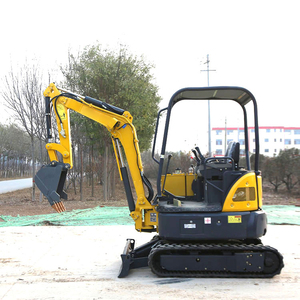 Nouvelle mini-excavatrice sur chenilles ELORRY EL28 de marque supérieure, 0,05 m³ de capacité, 2,8 T, moteur 14,3 kW, pompe à engrenages avec ECE EPA - Product Image 4