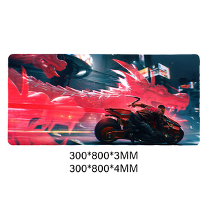 Tigerwings Tapis de souris en caoutchouc <span class=keywords><strong>Cyberpunk</strong></span> <span class=keywords><strong>2077</strong></span> personnalisé, design tendance, 300*800 mm, antidérapant, tapis de bureau personnalisé en stock - Product Image 4
