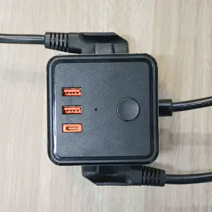 2023 Hot Extension Socket Magic Kubus Europese Power Kubus Socket Multi Pluggen Power Kubus Strip Met Stekker Stekker Strip Usb