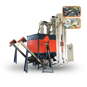 Mixed plastic flakes sorting machine plastic recycling machine manufacturer prices for PET,PVC,PP,PE,ABS,PS recycling