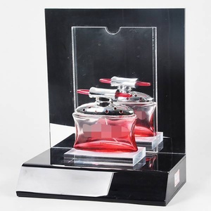 Factory Customize Luxury L Shape Detachable Acrylic Skincare Display <b>Stand</b> for Counter - Product Image 3