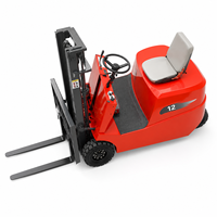 Chariot élévateur électrique à trois roues de nouvelle conception, batterie au lithium, charge rapide, chariot élévateur pour allées étroites à vendre, certifié CE ISO