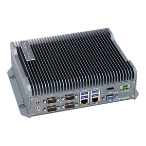 Ipctech 6th/7th/8th/10th Generation Core I3 I5 I7 Dual LAN 6 COM DDR4 X86 Linux Embedded Industrial Fanless Mini Computer case - Product Image 2